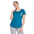 thumbnail image 1 of George Women's V-Neck Sleep T-Shirt, 1 of 6