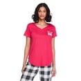 thumbnail image 1 of George Women's V-Neck Sleep T-Shirt, 1 of 6