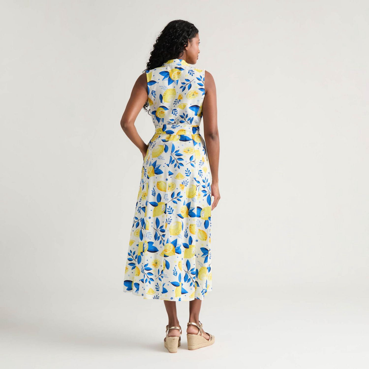 Mexx Women’s Printed Button Front Woven Dress