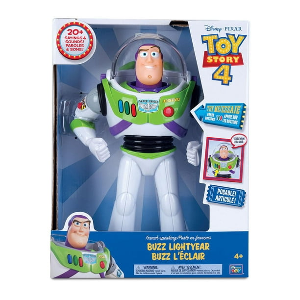 Toy Story 4 BUZZ L'ÉCLAIR Figurine d'action parlante - Le jouet
