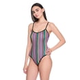 thumbnail image 1 of No Boundaries Women's Printed One Piece Swimsuit, 1 of 1