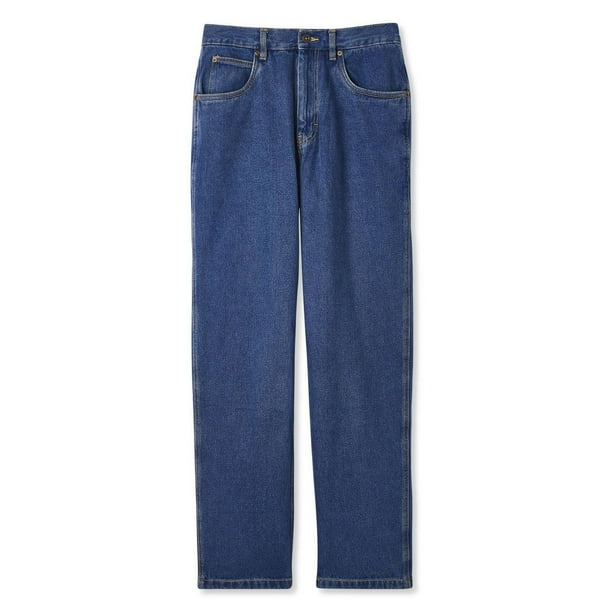 George Men's Straight Leg Jeans, Sizes 28x30-42x32 