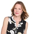 thumbnail image 4 of Iyla Women's Crinkle Sleeveless Blouse, 4 of 6