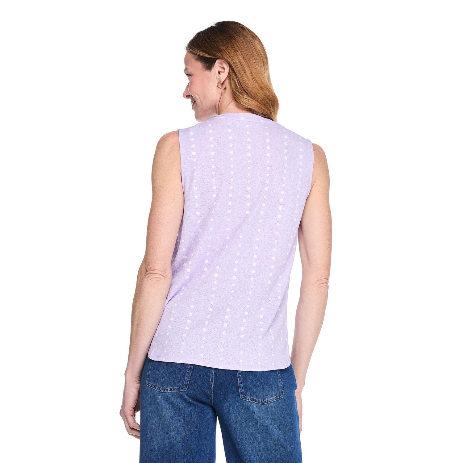 Iyla Women's Crinkle Sleeveless Blouse