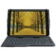 Logitech 10" Universal Tablet Keyboard Folio Case - Black - English - image 1 of 7