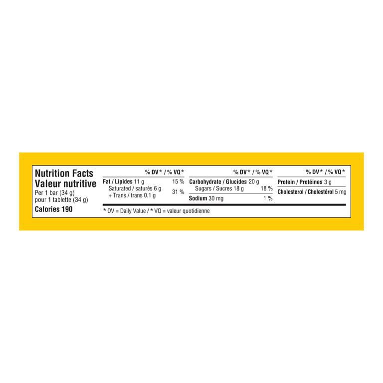 M&M'S, Peanut Milk Chocolate Candy Tablet, Bar, 34g