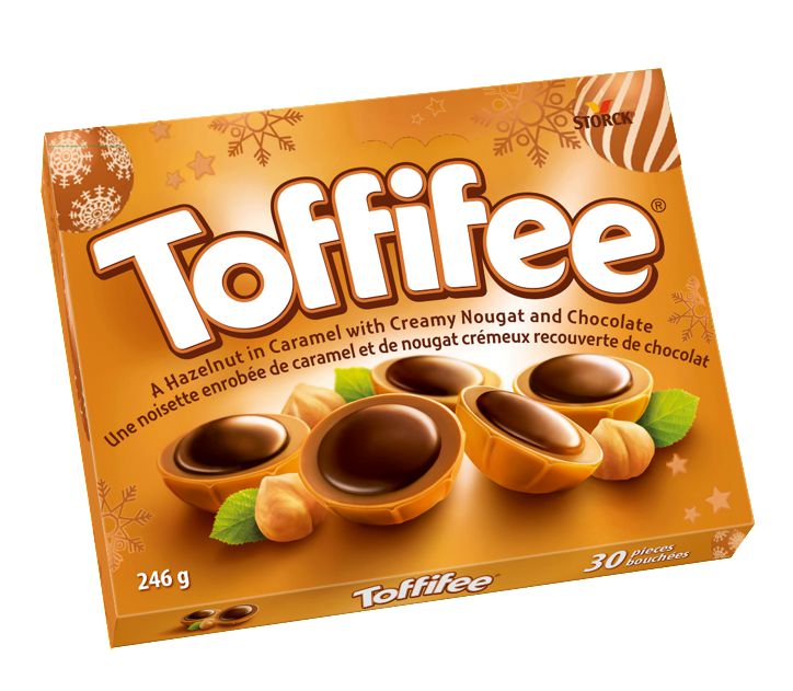 Toffifee® Hazelnut in Caramel with Creamy Nougat And Chocolate Candy