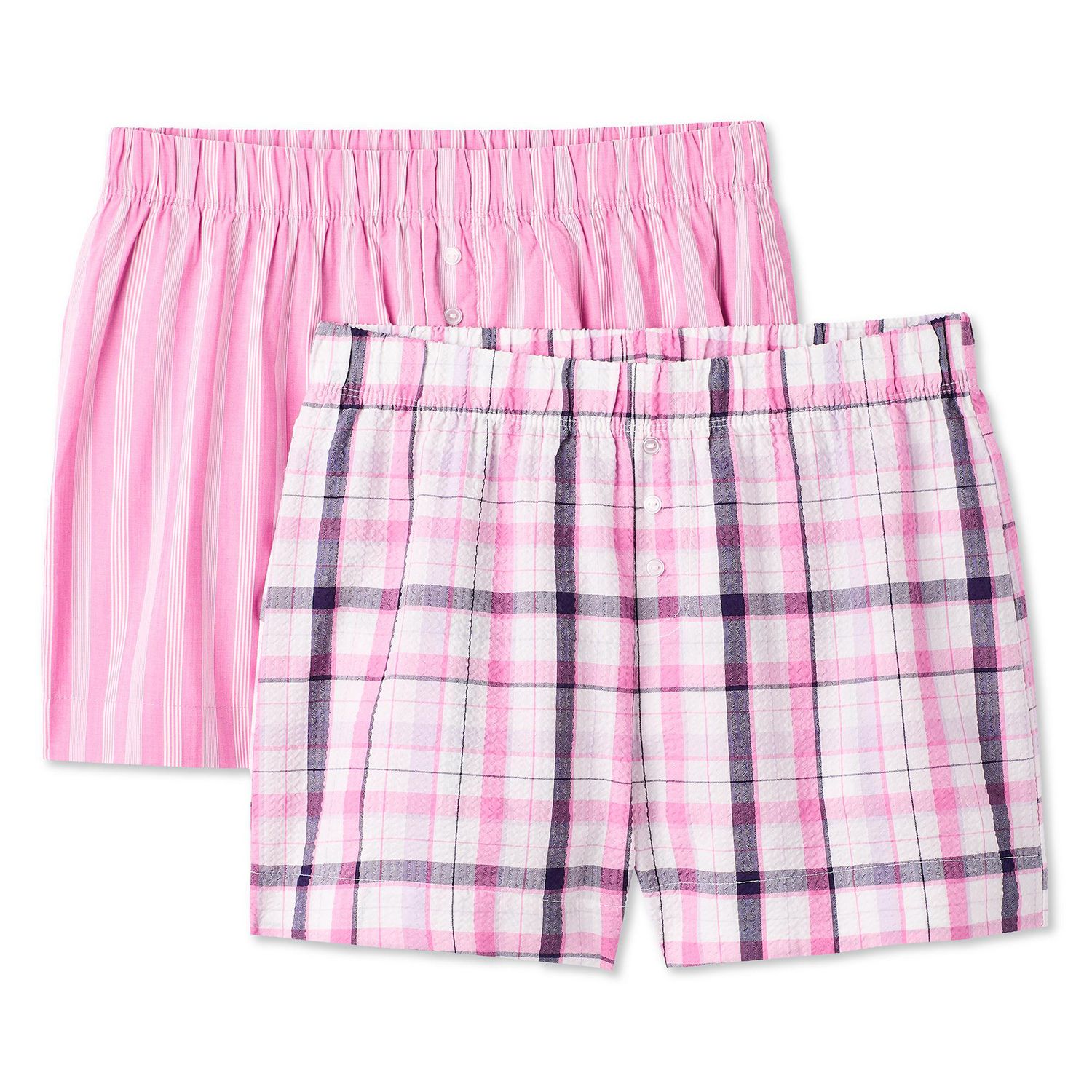 Lot de 2 caleçons boxeurs nuit George pour femmes