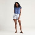 thumbnail image 5 of Mexx Women’s Knit Eyelet Sleeveless Ruffled Blouse, 5 of 5