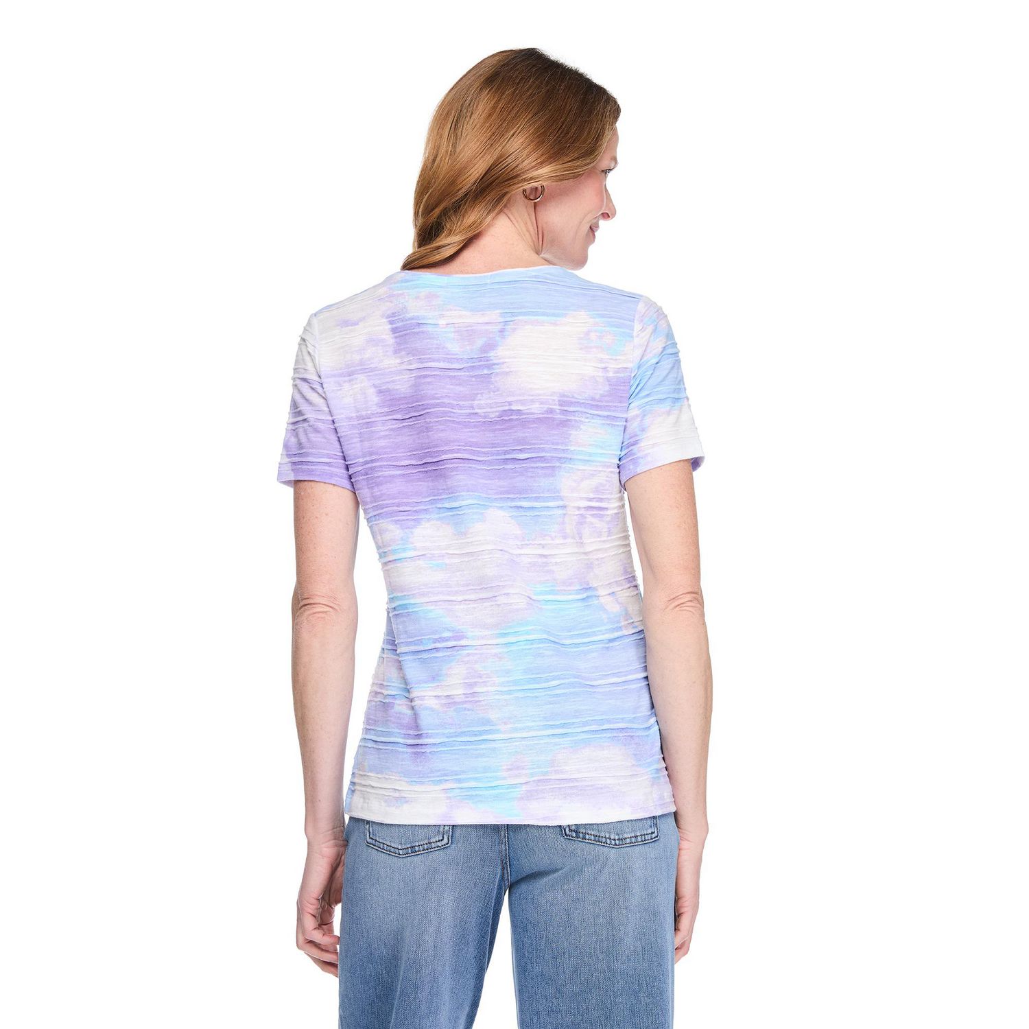 Iyla Women'S Printed Jacquard T-Shirt