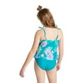 thumbnail image 2 of Justice Girls' Tie Strap Tankini 2-Piece Set, 2 of 4