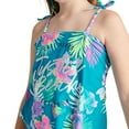 thumbnail image 3 of Justice Girls' Tie Strap Tankini 2-Piece Set, 3 of 4