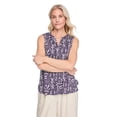 thumbnail image 1 of Iyla Women's Crinkle Sleeveless Blouse, 1 of 6