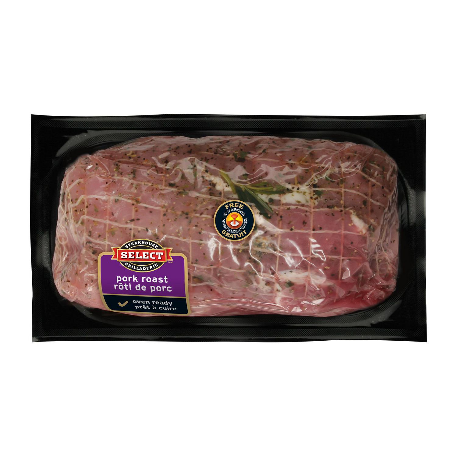 Steakhouse Select Seasoned Boneless Pork Sirloin Roast Walmart Canada