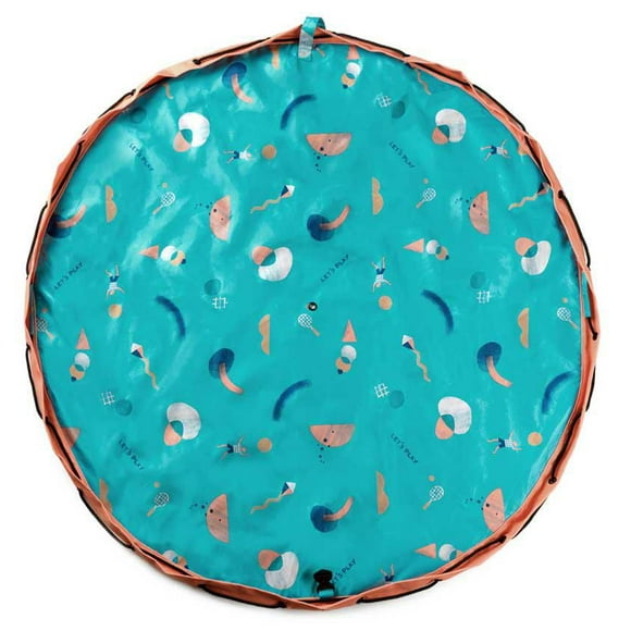 Play & Go - Waterproof Outdoor Solution - 3-in-1 Play Mat - Storage Bag & Diaper Bag - Perfect for Beach, Park, and Picnic - Adjustable Shoulder Strap - Sand/Dirt Escape Hole - 140 cm Diameter - Easy to Carry Everywhere