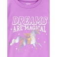 thumbnail image 2 of Carter's Child of Mine Kid Girls' 2 Piece PJs Cotton Purple Unicorn, 2 of 3