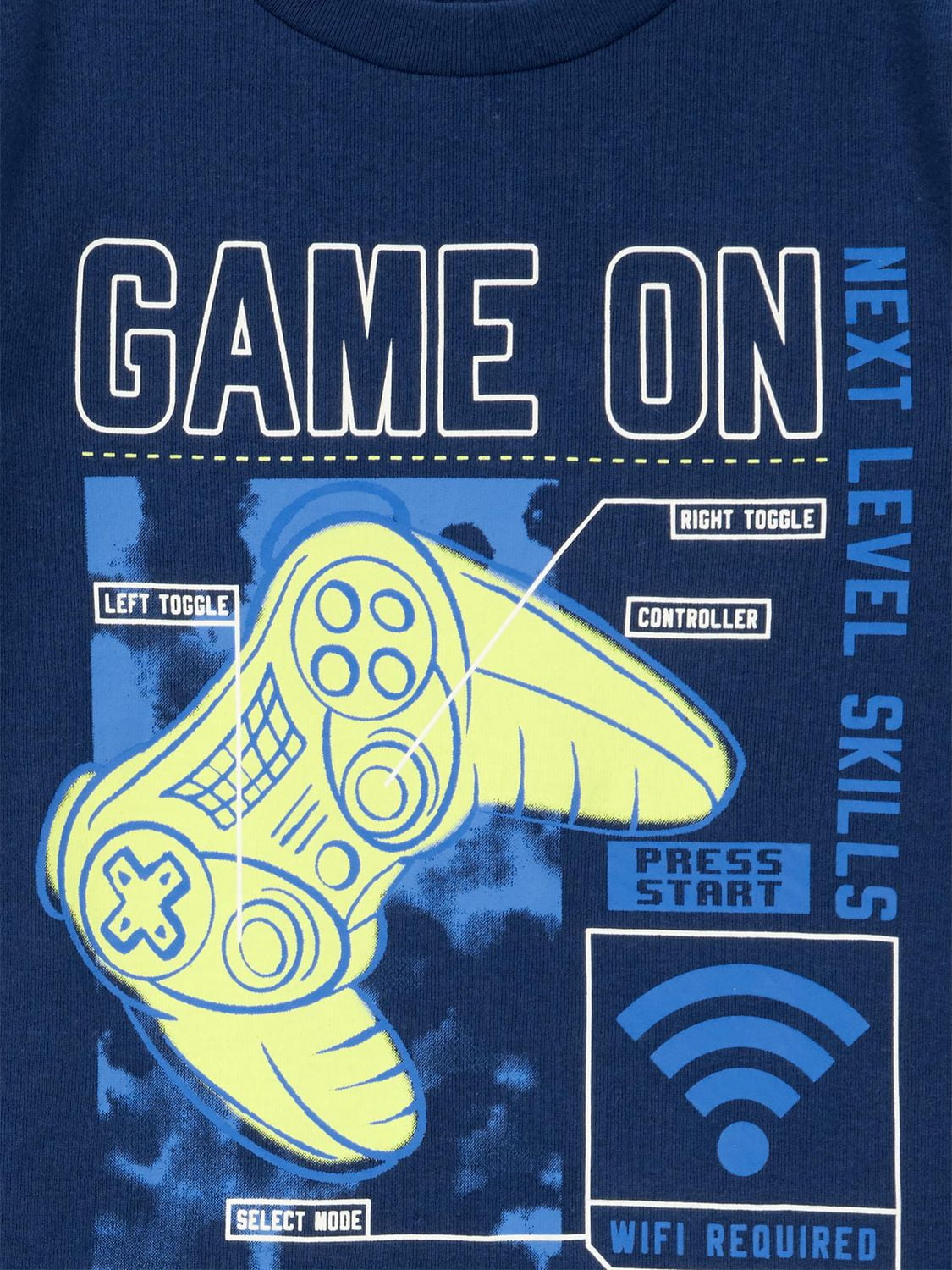 Carter's Child of Mine Kid Boys' Cotton 2 Piece PJs Blue Gaming