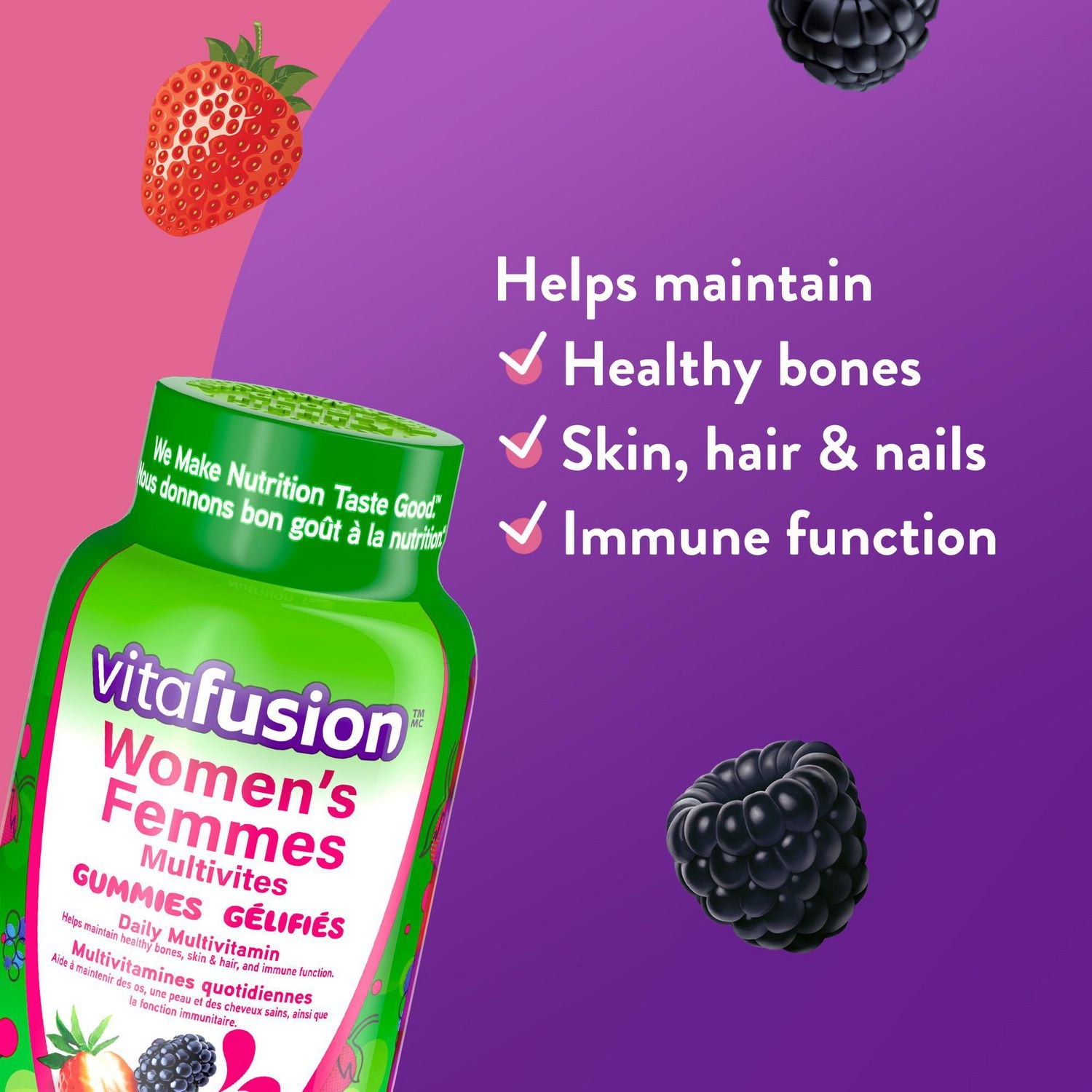 Women's Gummy Multivitamin - Vitafusion