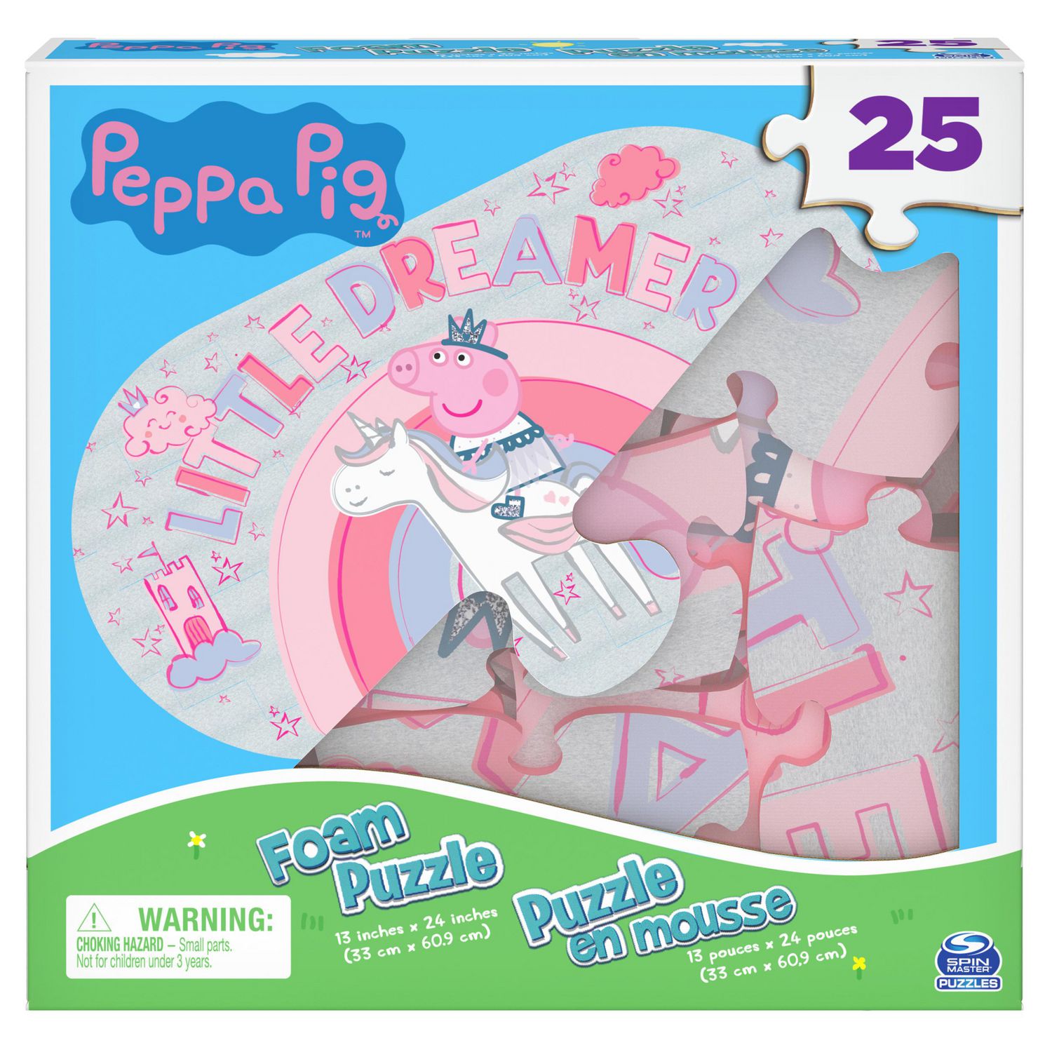 Tapis de Puzzle en Mousse avec sac de rangement - Peppa Pig - 9 pièces
