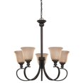 thumbnail image 1 of Chandelier 5 lumieres Carter, 1 of 1