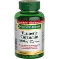 thumbnail image 1 of NATURE'S BOUNTY Turmeric Curcumin Plus Black Pepper, 1000 mg, Anti-inflammatory For Joint Pain, Aids Digestion, Antioxidant, Capsules 90, 1 of 8