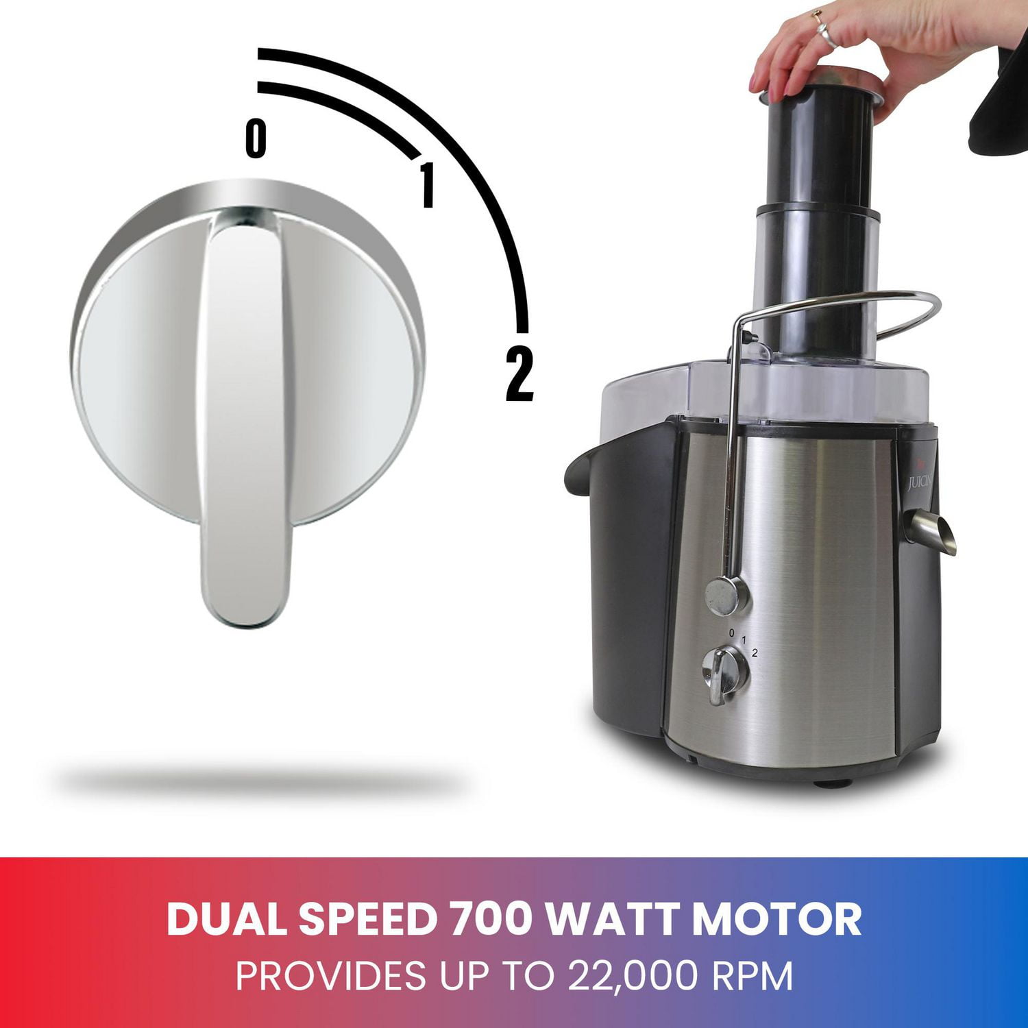 Cooks 700 clearance watt juice extractor