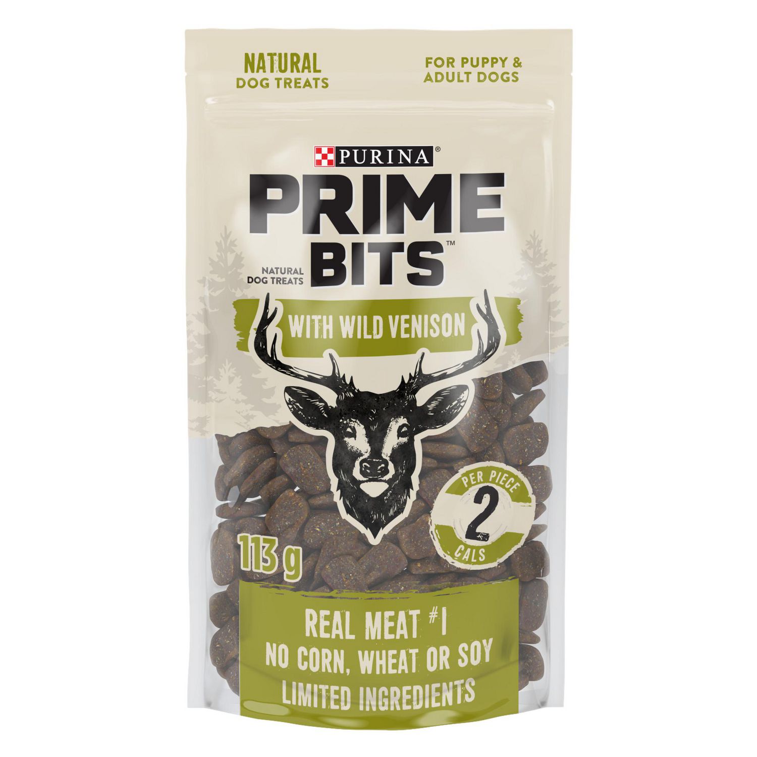 Prime Bits with Wild Venison, Dog Treats