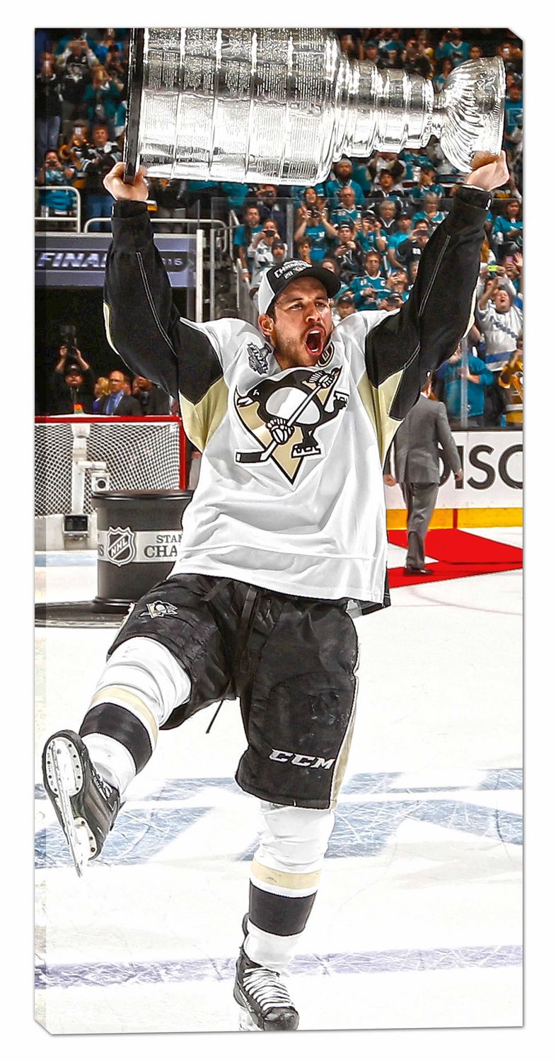 Frameworth Sidney Crosby Black 16x20 Motivator Plaque 2017 Stanley Cup 