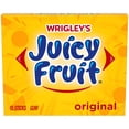 thumbnail image 1 of JUICY FRUIT, Fruit Flavoured Chewing Gum, 12 Pieces, 1Pack, 1 of 6