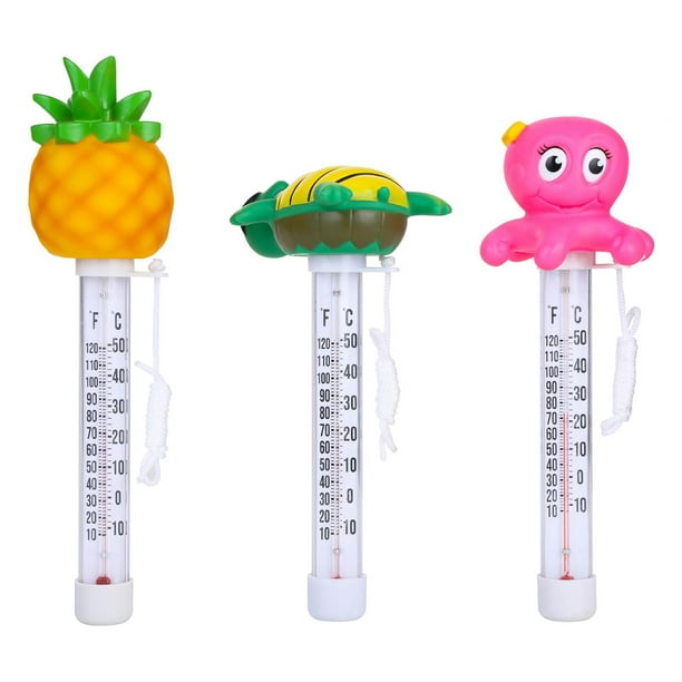 Thermomètres à caractère Mainstays – Ananas, Tortue, Poulpe