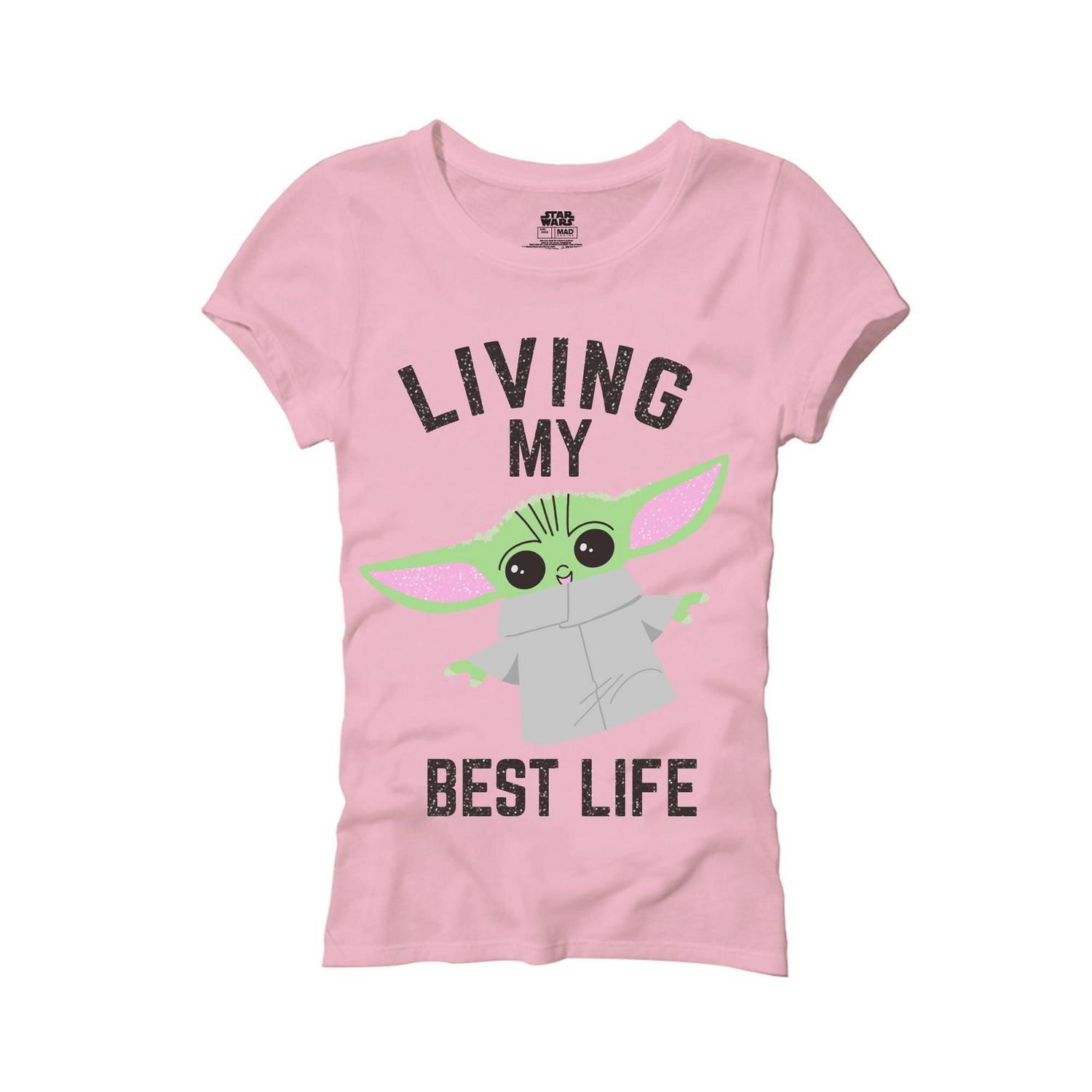 Girls Star Wars Living The Best Short Sleeve T-Shirt