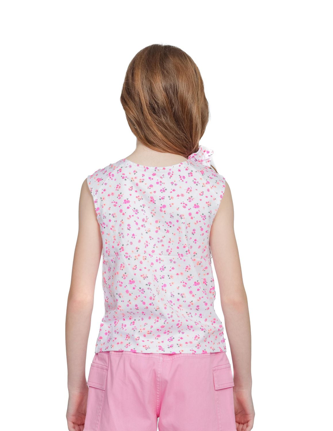 Justice Girls Spring Ruched Cap Fashion Tank