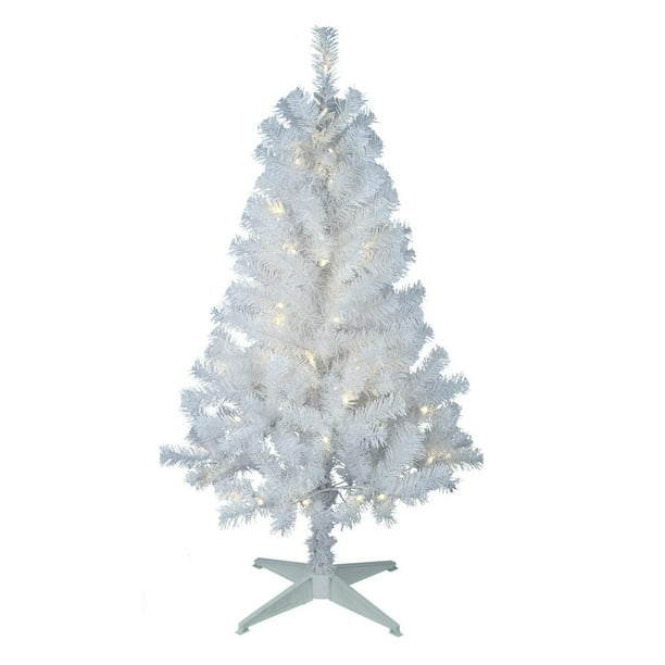 Holiday Time 4' PreLit LED ColorChanging Concord Pine Christmas Tree
