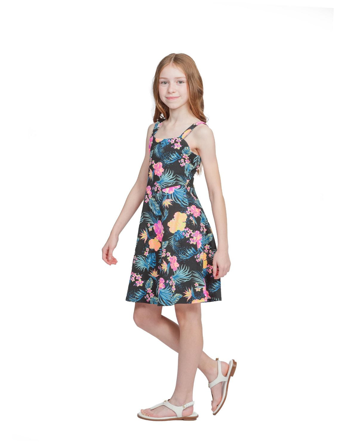 Justice Girls Hawaii Beach Skater Dress