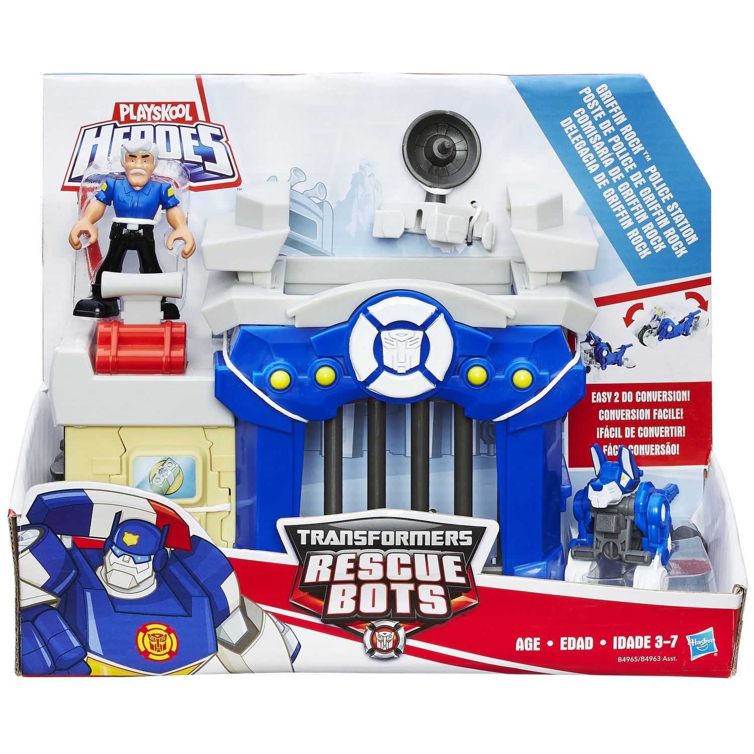 Playshool Playskool Heroes Transformers Rescue Bots Griffin Rock