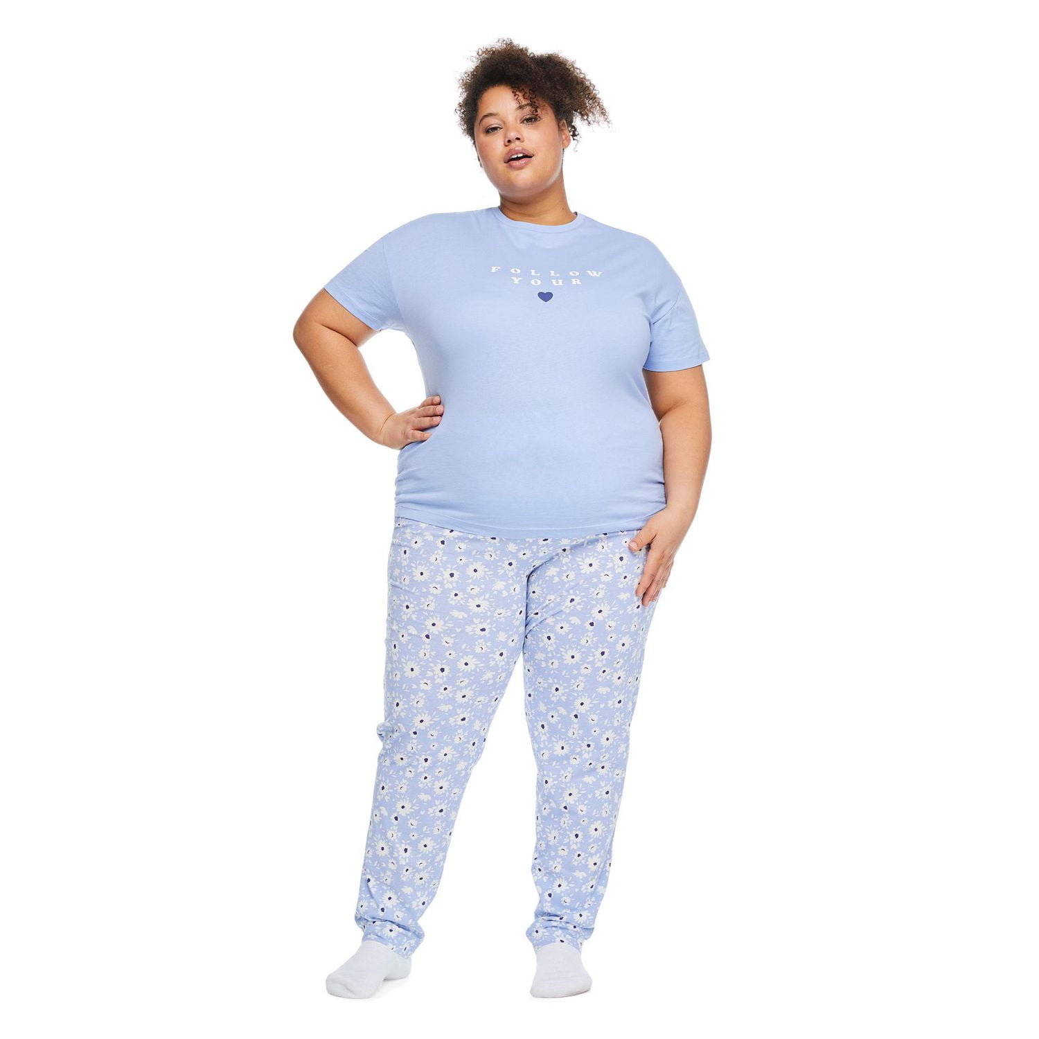 George Women's Plus Pajama 2-Piece Set