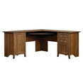 thumbnail image 1 of Sauder Carson Forge Bureau d'ordinateur d'angle, Finition Washington Cherry, 416969, 1 of 7