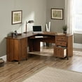 thumbnail image 3 of Sauder Carson Forge Bureau d'ordinateur d'angle, Finition Washington Cherry, 416969, 3 of 7