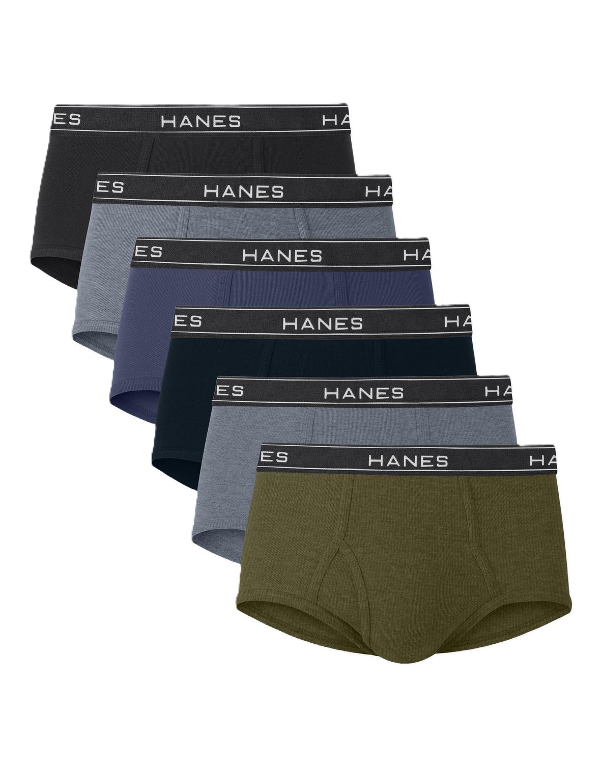 Hanes Men's Comfort Flex Mid-Rise Briefs