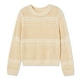 thumbnail image 1 of Chandail en tricot ouvert George pour filles, 1 of 2