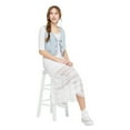 thumbnail image 1 of My Sister's Closet Girls' Elbow Sleeve Sweetheart Top, 1 of 7