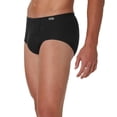 thumbnail image 4 of Hanes Men's Underwear Briefs Pack, Mid-Rise, ComfortSoft Waistband, 4 of 6