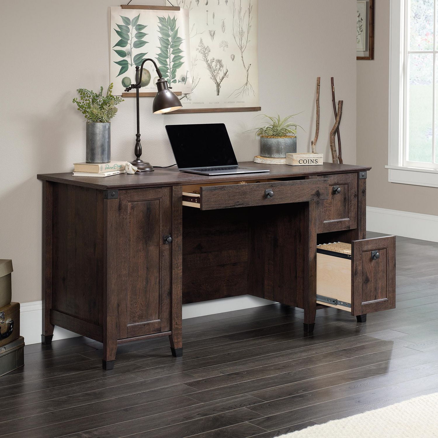 Carson forge shop computer desk