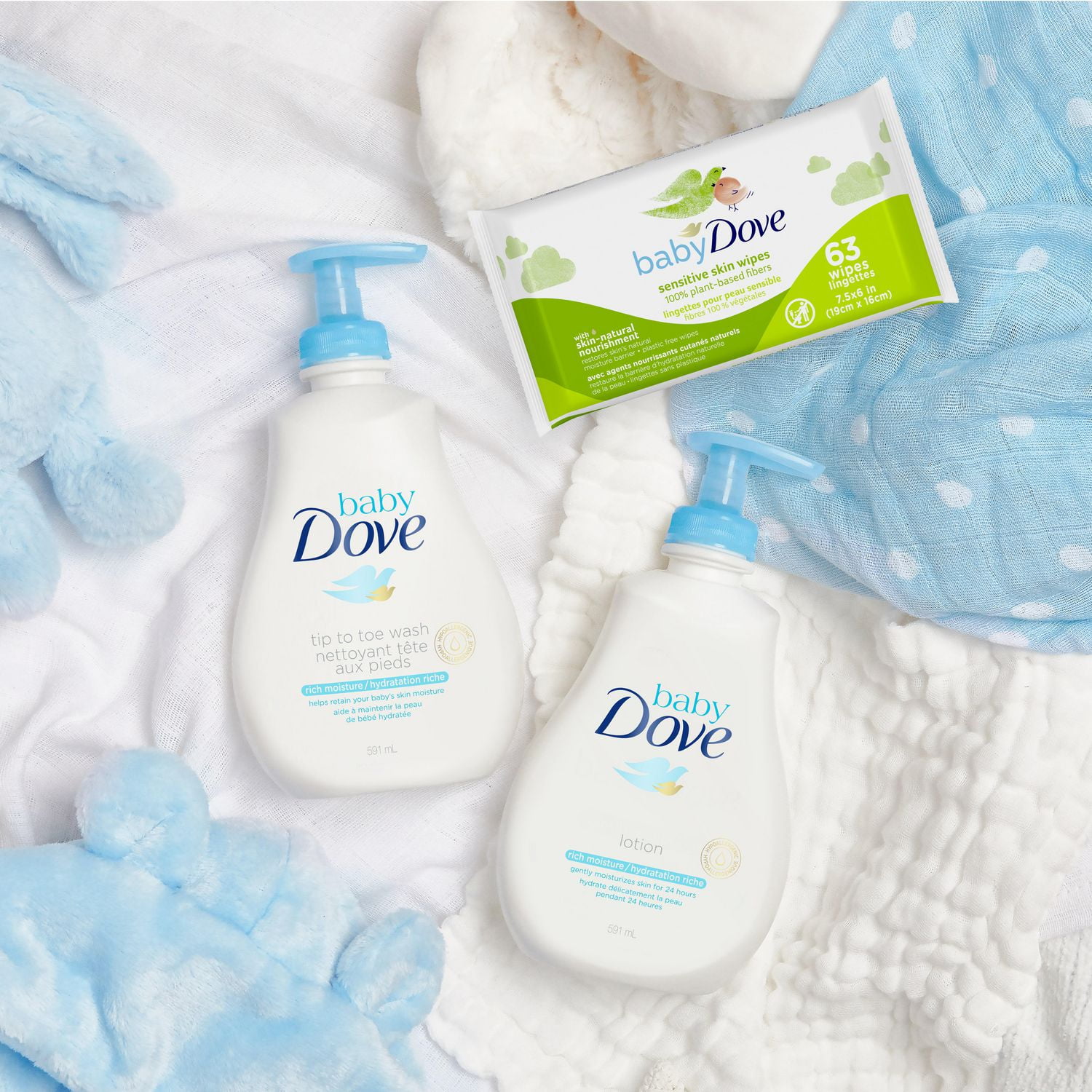 Dove baby store products kit online