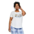 thumbnail image 1 of George Women's Plus Scoop Neckline Tee, 1 of 6