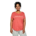 thumbnail image 1 of George Women's Plus Scoop Neckline Tee, 1 of 6