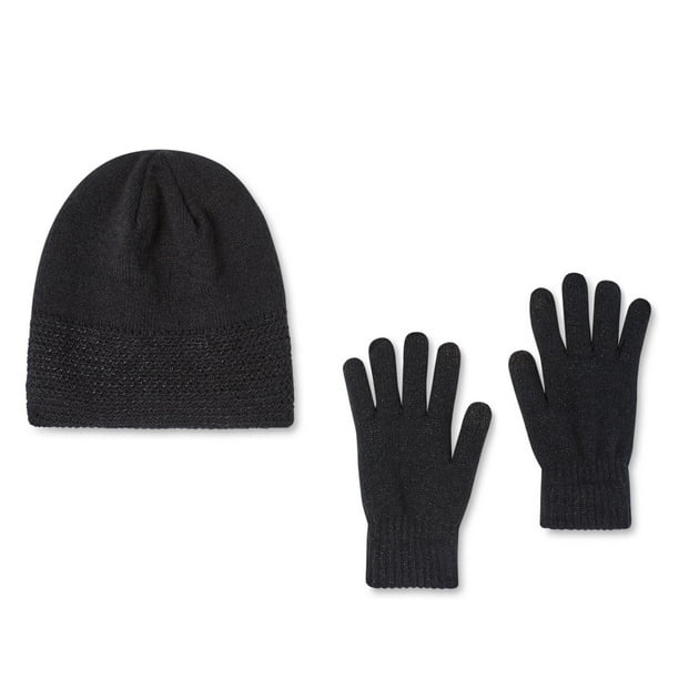 Time and Tru Women's Hat and Gloves 2-Piece Set - Walmart.ca