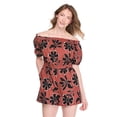 thumbnail image 1 of George Women's Off-the-Shoulder Romper, 1 of 6