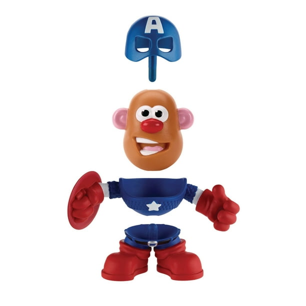 Playskool Mr. Potato Head Marvel - Héros à mélanger Captain America
