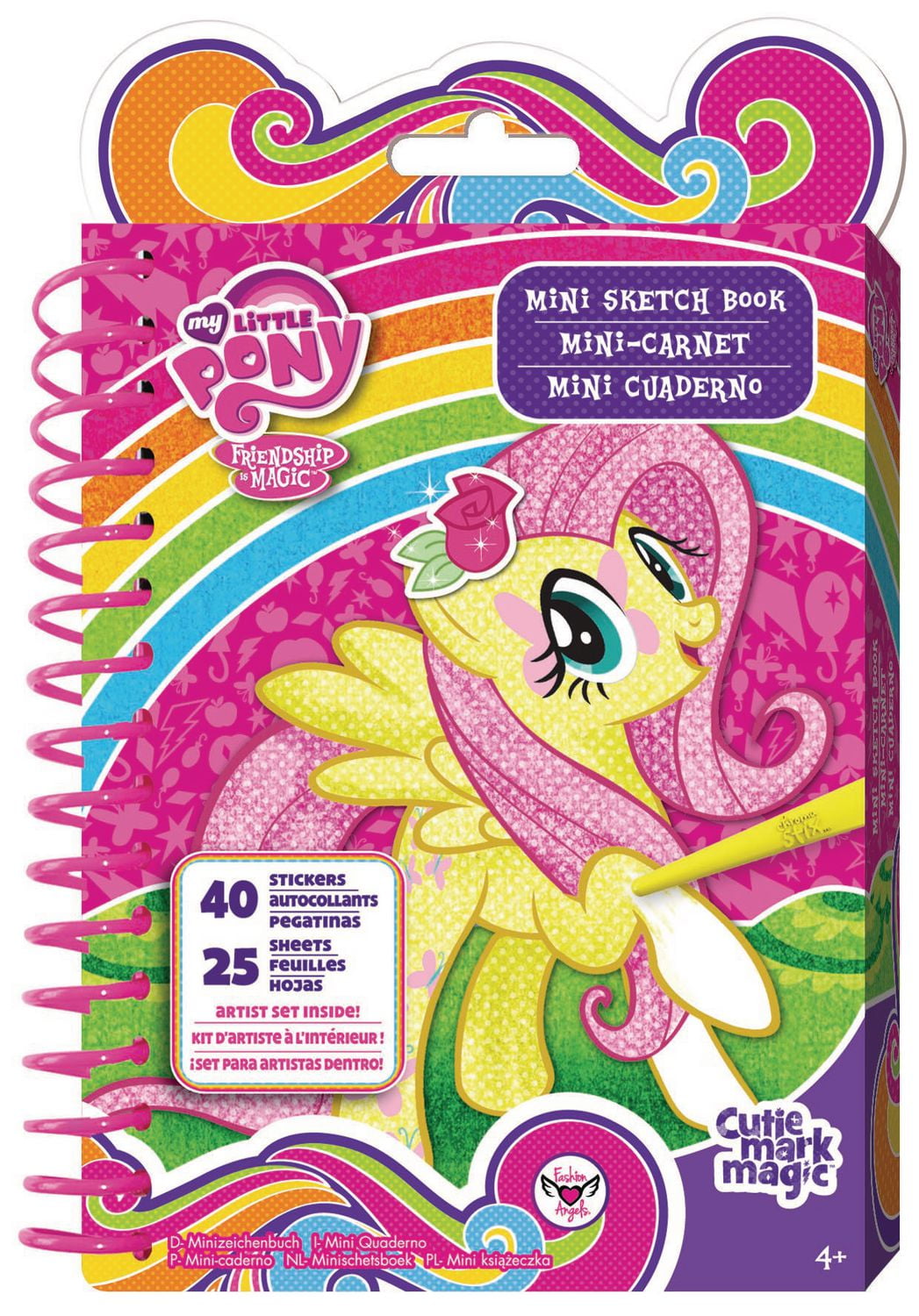 Fashion Angels My Little Pony Mini Sketchbook | Walmart Canada